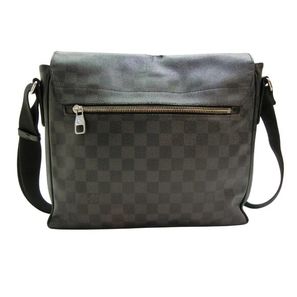 LOUIS VUITTON Damier Graphite District MM Messenger Shoulder Bag N41272 - Picture 2 of 16